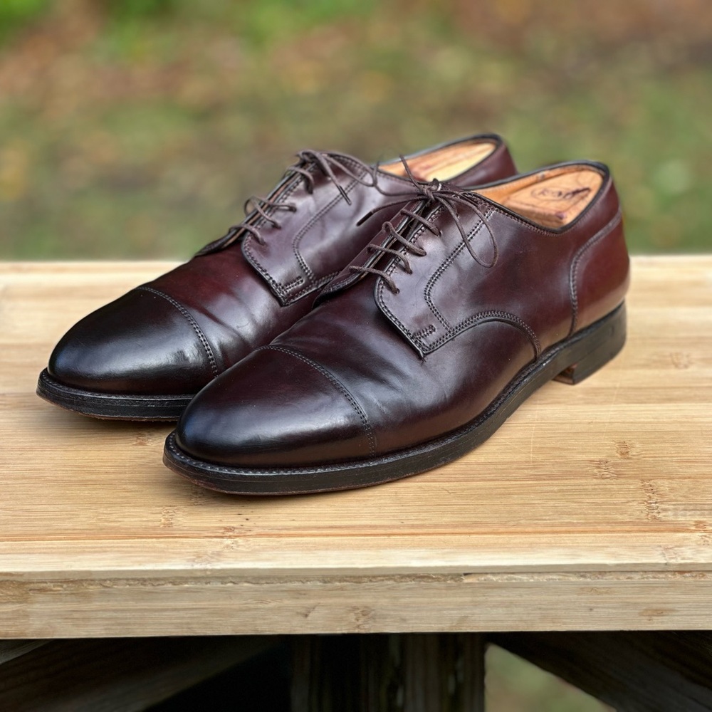 Brooks Brothers Alden Shell Cordovan captoe Oxford 11.5